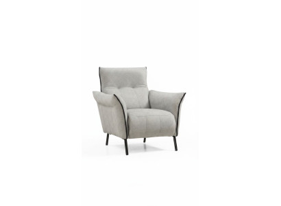 Sessel Design Polster Textil Möbel Luxus Wohnzimmer Modern Polstersessel Neu