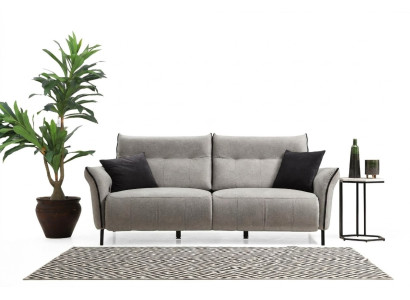 Luxus Dreisitzer Sofa Couch Designer Modern Polster Textil Neu Möbel