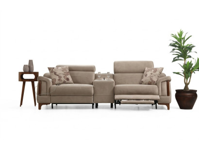 Modern Sofa Couch Designer Neu Möbel Luxus Wohnzimmer Polster Textil