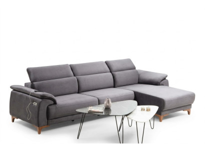 Ecksofa L-Form Modern Wohnzimmer Sofa Couch Polstermöbel Luxus Design