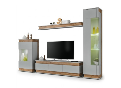 Wohnzimmer Set TV Ständer Neu Regal Luxus Möbe Modern Design Wohnwand