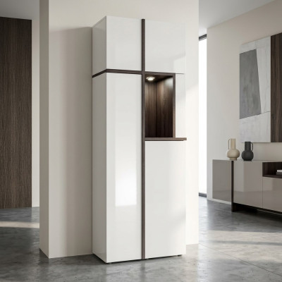 Weiß Schrank Stil Modern Luxus Wohnzimmer Designer Holz Möbel Neu
