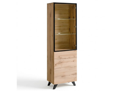 Wohnzimmer Luxus Vitrine Schrank Holz Modern Möbel Designer Einrichtung