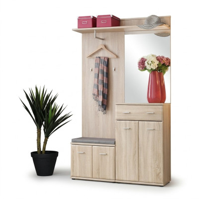 Design Modern Flurgarderobe Luxus Kleiderständer Möbel Holz Diele Neu