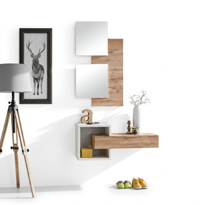 Design Set 4tlg Einrichtung Diele Moderne Design Wand Regal Neu Möbel