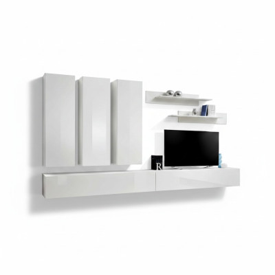 Wohnwand Komplett Holzmöbel Designer Wohnzimmermöbel Luxus Wandschrank