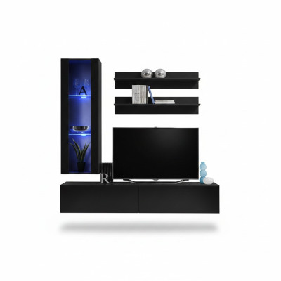 Luxus tv Ständer rtv sideboard Moderne Wohnzimmer Wohnwand Holzmöbel Regal