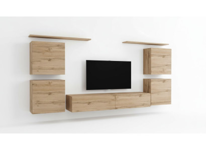 Design Wandschrank Regal Wohnzimmer Holz TV Ständer Wand Regale Neu Holzmöbel