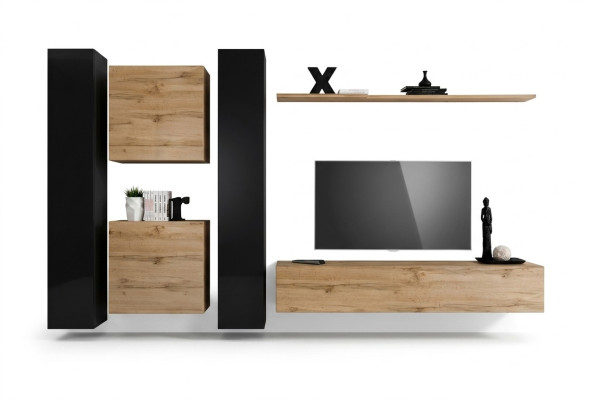 Designer Wohnzimmer Möbel 4x Wandschrank Luxus Einrichtung Hänge Schrank