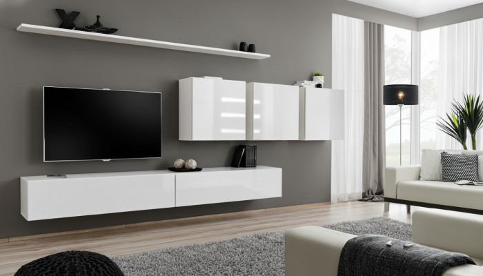 Wohnzimmermöbel Weiß Sideboard Designer Stil Modern Holzmöbel Einrichtung Neu