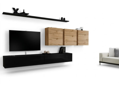 Komplett Set 7tlg TV-Ständer Sideboard Wohnzimmermöbel Modern Einrichtung