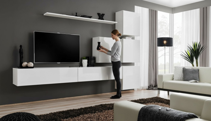 Wohnzimmermöbel Sofa Couchtisch Wohnwand Regal Sessel Beistelltisch TV-Möbel Sideboard Wohnzimmerschrank