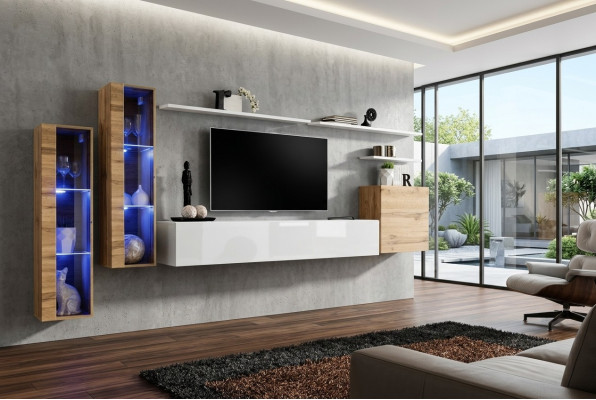 Luxus tv Ständer Wohnzimmer Einrichtung rtv Lowboard Designer Modern Wohnwand