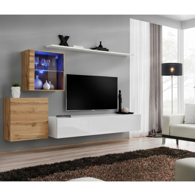 Design Luxus Wohnwand Regal Wand Schrank Vitrine Regale Wohn Zimmer Einrichtung
