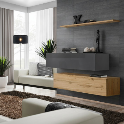 Modern Set Sideboard Einrichtung Design Wohnwand Wohnzimmer Luxus Garnitur 3tlg
