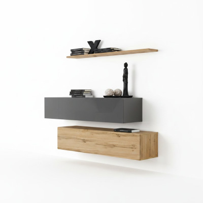 Modern Set Sideboard Einrichtung Design Wohnwand Wohnzimmer Luxus Garnitur 3tlg