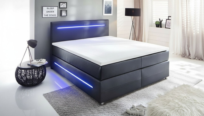 Luxus Schlafzimmer Modern Bett Polster Design Luxus Einrichtung Doppel Neu