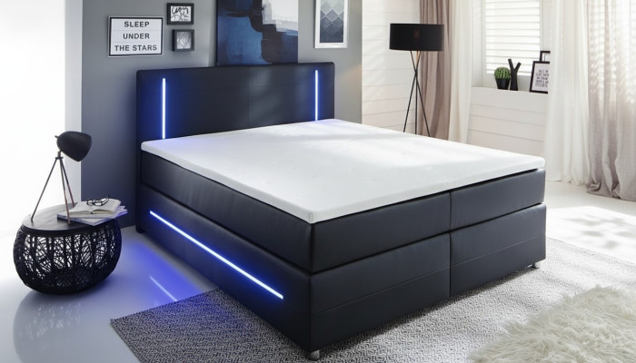 Luxus Modern Schlafzimmer Designer Doppelbett Bett 180x200cm Neu Design