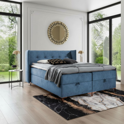 Modern Schlafzimmer Luxus Bett Polsterbett Einrichtung Design Polstermöbel