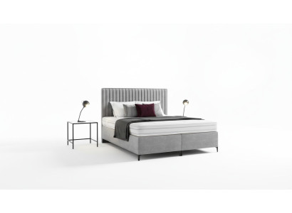 Polsterbett Schlafzimmer Bett Luxus neu Design Modern Holz Einrichtung Textil