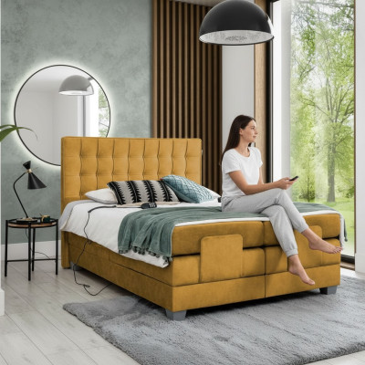 Bett Luxus Möbel Schlafzimmer Polsterbett Doppelbett Textil Einrichtung Neu