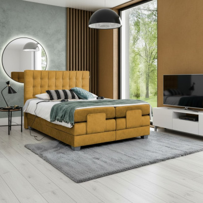 Bett Luxus Möbel Schlafzimmer Polsterbett Doppelbett Textil Einrichtung Neu