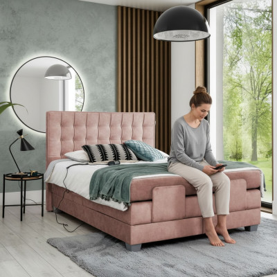 Bett 160x200cm Einrichtung Schlafzimmer Polsterbett Textil Modern Möbel Neu
