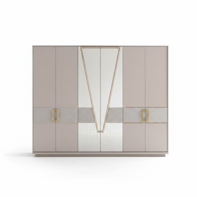 Schlafzimmer Kleiderschrank Moderne Möbel luxus Neu Einrichtung Design