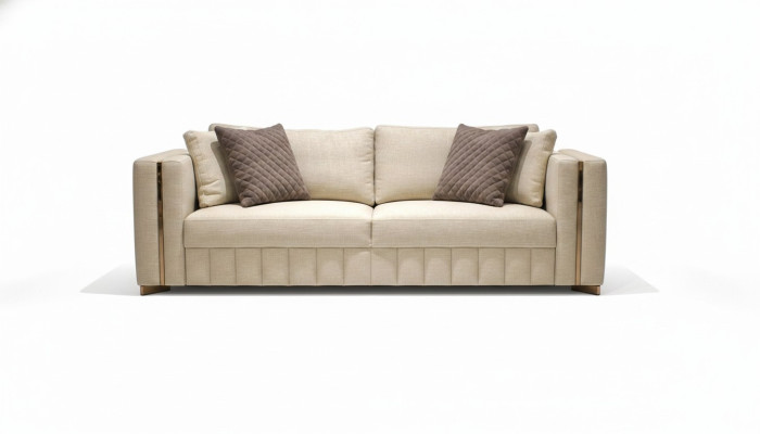 Wohnzimmer Sofa Dreisitzer Design Einrichtung Modern Möbel Neu Textil