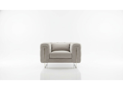 Modern Sessel Wohnzimmer Chesterfield Möbel Polster Einrichtung Textil