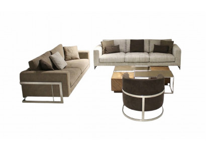 Wohnzimmermöbel Design Wohnzimmer Set 4tlg Modern Sofagarnitur Neu Couchtisch