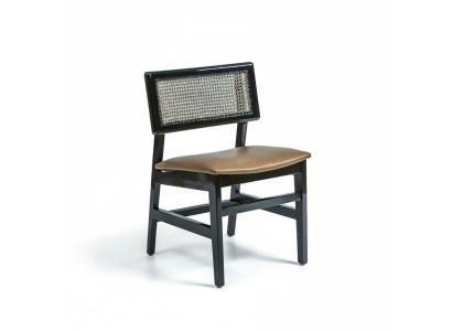 Esszimmer Stuhl Schwarz Holzstuhl Neu Möbel Polster Sitz Design Modern