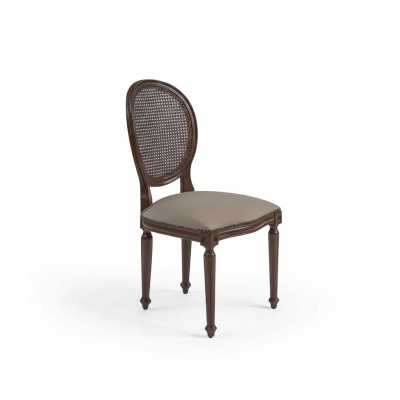 Design Stuhl Esszimmer Stil Klassisch Polstersitz Einrichtung Holz Stuhl