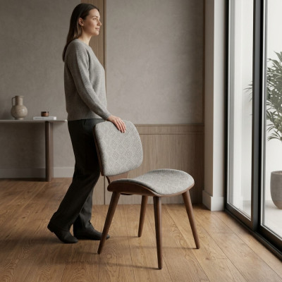 Esszimmerstuhl Modern Design Neu Luxus Möbel Polstersitz Esszimmer