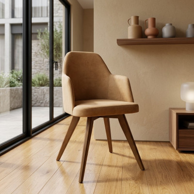 Designer Möbel Stuhl mit Armlehnen Modern Luxus Esszimmer Einrichtung