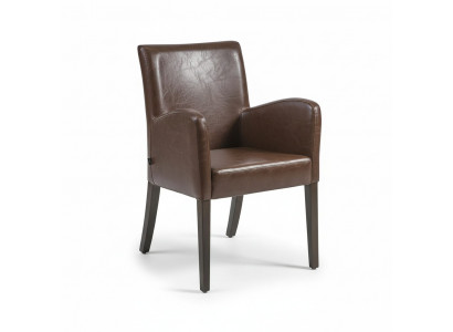 Design Lounge Stuhl Esszimmer Polster Stuhl mit Armlehnen Sessel Neu