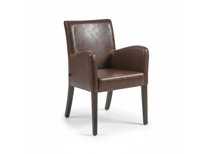 Design Lounge Stuhl Esszimmer Polster Stuhl mit Armlehnen Sessel Neu