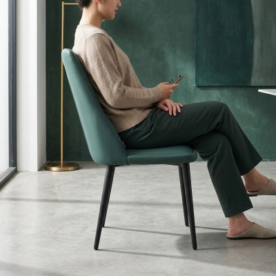 Designer Stuhl Modern Luxus Möbel Esszimmer Polstersitz Einrichtung Neu
