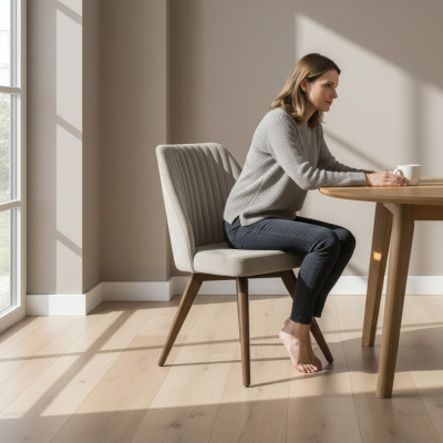 Moderne Stuhl Grau Luxus Esszimmer Möbel Neu Design Stil Einrichtung
