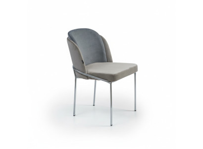Designer Stuhl Luxus Grau Stühle Neu Möbel Esszimmer Polster Einrichtung