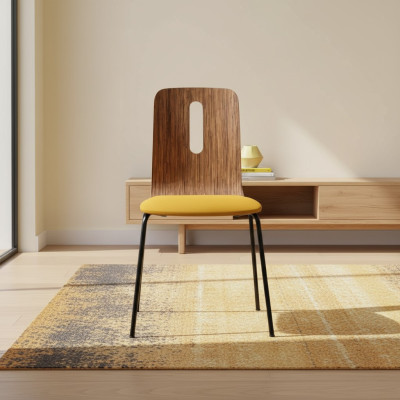 Gelb Stuhl Modern Design Möbel Einrichtung Luxus Esszimmer Stühle Neu