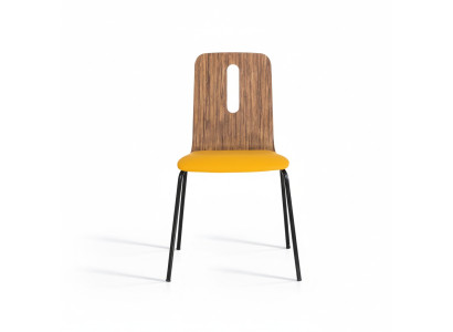 Gelb Stuhl Modern Design Möbel Einrichtung Luxus Esszimmer Stühle Neu