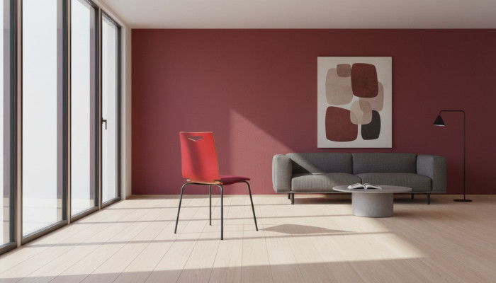 Modern Rot Stuhl Luxus Esszimmer Einrichtung Stühle Neu Möbel Esszimmerstuhl