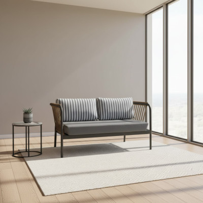 Sofa Zweisitzer Sitzer Luxus Designer Couch Sofa Luxus Polstersofas