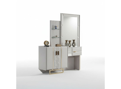 Schminktisch mit Spiegel Schlafzimmer Neu Luxus Möbel Design Einrichtung