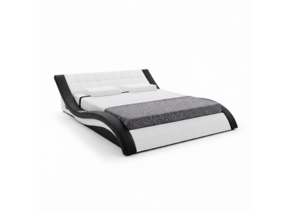 Design Bett Big Betten Leder Hotel Polster 180x200 Multifunktion Regal