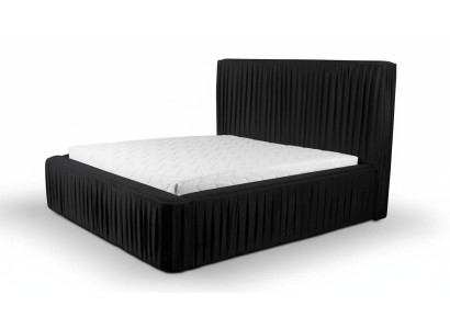 Bett Design Luxus Doppel Hotel Betten Schlaf Zimmer Luxus Schwarz Modern