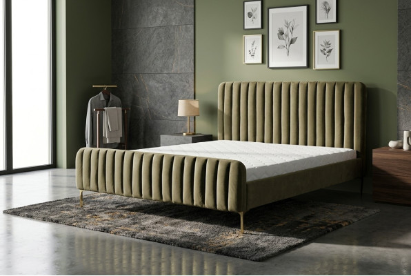 Modernes Bett Polster Design Luxus Doppelbett Hotel Design Betten Möbel Holzbett