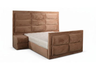 Luxus Schlafzimmer Set Nachttisch Bett 2tlg.Komplett Set Design Einrichtung Neu