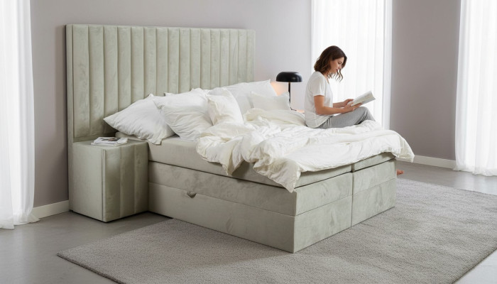 Luxus Schlafzimmer Nachttisch Betten Bett 3tlg Komplett Set Design Einrichtung